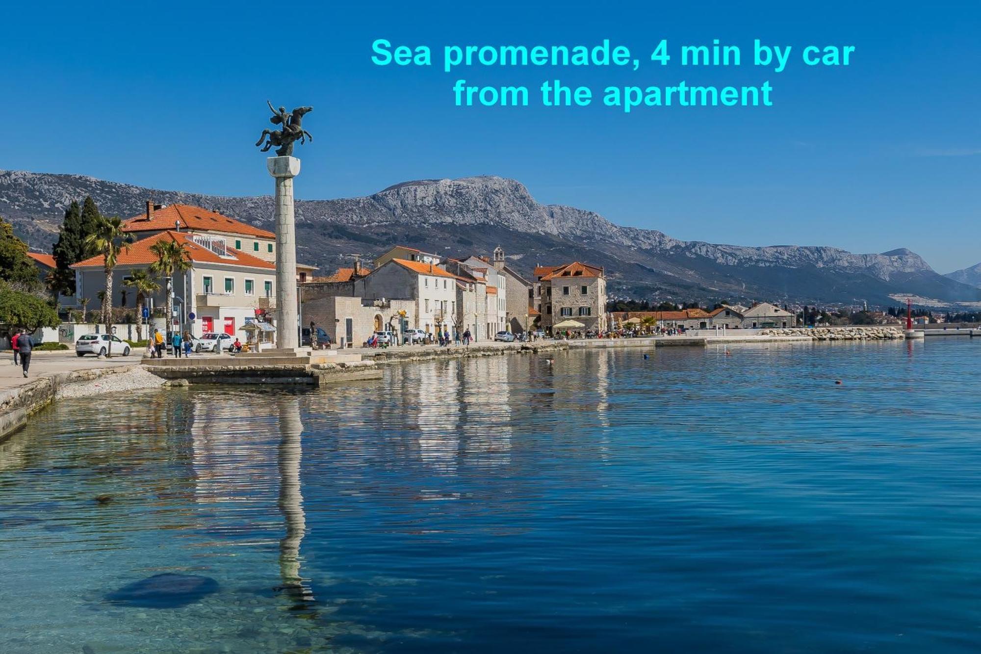 Modern Apartment Nikola In A Quiet Area Kaštel Stari Eksteriør billede